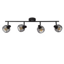 MAREN Ceiling spotlight 4x E14 Black