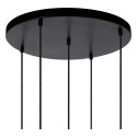 JOANET  Pendant 5xE27 Smoke glass