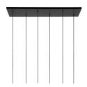 JOANET  Pendant 6xE27 Smoke glass