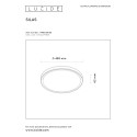 SILAS Ceiling Light  Black/Smoke