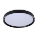 NURIA - Flush ceiling light - Ø 50 cm - LED Dim. - 1x36W 2700K - 3 StepDim - Black