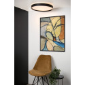 NURIA - Flush ceiling light - Ø 50 cm - LED Dim. - 1x36W 2700K - 3 StepDim - Black