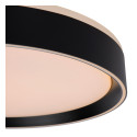 NURIA - Flush ceiling light - Ø 40 cm - LED Dim. - 1x24W 2700K - 3 StepDim - Black