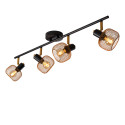 MAREN Ceiling spotlight 4x E14 Gold / Black