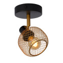 MAREN Wall spotlight E14 Gold / Black