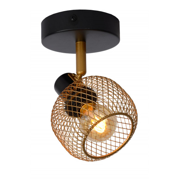 MAREN Wall spotlight E14 Gold / Black