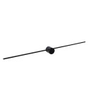 MIZAR Wall Light 90cm LED 10W IP44 Black