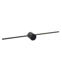 MIZAR Wall Light 60cm LED 6W IP44 Black