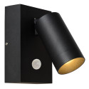 TAYLOR Wall Spot 1xGU10/50W  IP44 Black
