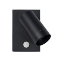TAYLOR Wall Spot 1xGU10/50W  IP44 Black