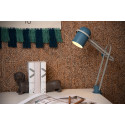 BASTIN - Detská štipcová lampa - 1xE14 - Blue