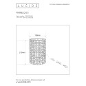 MARBELOUS Table lamp E14/40W Clear