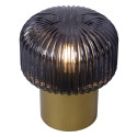 JANY Table lamp E14/40W Matt Gold/Smoke glass