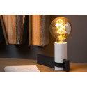 TANNER Table lamp 1x E27 60W H11cm  Black/concrete