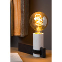 TANNER Table lamp 1x E27 60W H11cm  Black/concrete