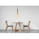 TANNER Pendant 1x E27 60W   Black/concrete