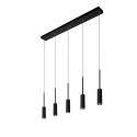 TUBULE  Pendant Led 5x7W 2700K Black