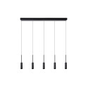 TUBULE  Pendant Led 5x7W 2700K Black