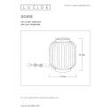 GOSSE Table lamp E14/40W H23.8  White