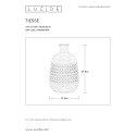 TIESSE LARGE Table lamp E14/40W  White