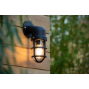 DUDLEY Outside Wall Light Down IP44 E27/60W Black