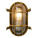DUDLEY Outside Wall Light Oval IP65 E27/60W Matt