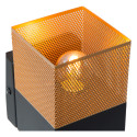 RENATE Wall Light  1x E27/40W Black/Gold