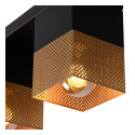 RENATE Ceiling Light  3x E27/40W Black/Gold