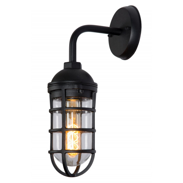 LIMAL Wall Light Outside 1xE27/60W Black