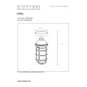 LIMAL Ceiling Light Outside 1xE27/60W Black