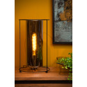 DOUNIA Table lamp  E27/40W H 41cm Matt Black/Smok