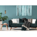DOUNIA Pendant E27/40W Matt Black/Smoke glass