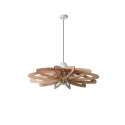 ZIDANE Pendant E27/15W White/Light Wood