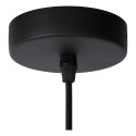 ZIDANE Pendant E27/15W Black/Dark wood