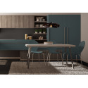 ZIDANE Pendant E27/15W Black/Dark wood
