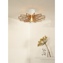 ZIDANE Ceiling light E27/15W White/Light Wood