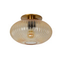 VIRGIL Table lamp E27/60W H23cm Amber glass
