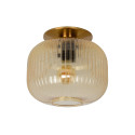 VIRGIL Table lamp E27/60W H20cm Amber glass