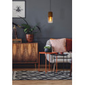 ZINO Pendant E27/60W Coffee /  Clear Glass