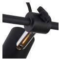 QUINNY Ceiling spot Light 2x E27/40W H 33.5cm Blac