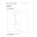 QUINNY Ceiling spot Light E27/40W H 50cm Black