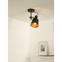 QUINNY Ceiling spot Light E27/40W H17.5cm Black