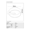 MIAMI Ceiling Light  Integr. Led 