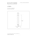LIONEL Table lamp 1xE27/40W Black