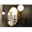BEREND Wall Light 1xG9/33W 13/21/40cm Black/White