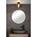 TYLER Ceiling Light 1xG9/33W Black/Smoke Glass