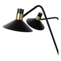 PEPIJN Floorlamp 3xE14 Black/Gold
