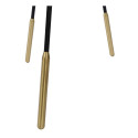 PEPIJN Floorlamp 3xE14 Black/Gold