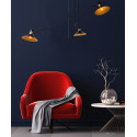 PEPIJN Ceiling Light 3xE14 Black/Gold