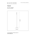 PHILON Floorlamp Led 4.5W/380LM Black